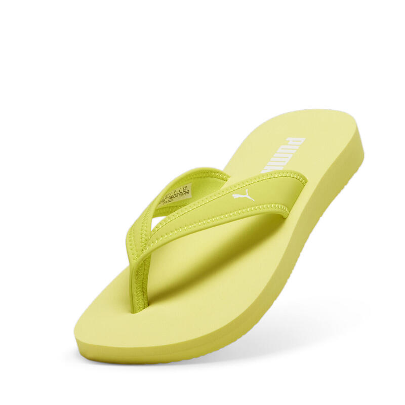 Sandy teenslippers voor dames PUMA Lime Sheen White Green