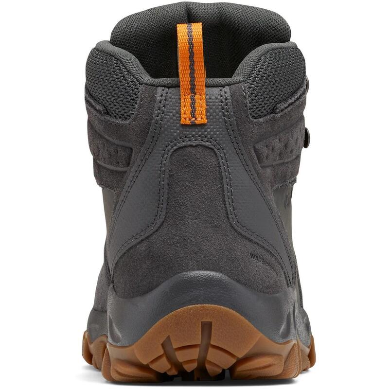 Incaltaminte Sport COLUMBIA Newton Ridge Plus II Suede WP, Gri Inchis, Barbati