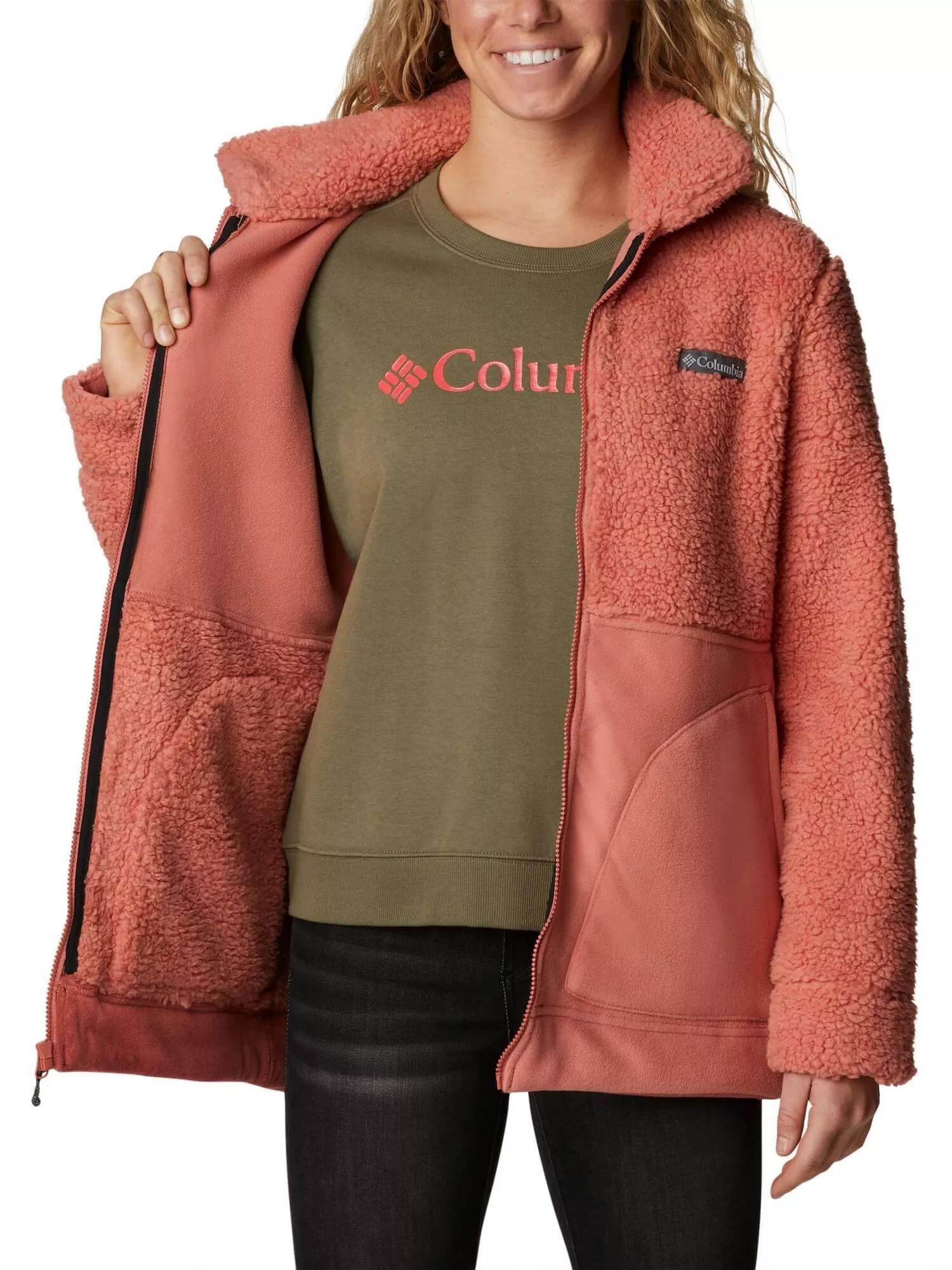 Dámský polární svetr Winter Pass Sherpa Long Full Zip 4/5
