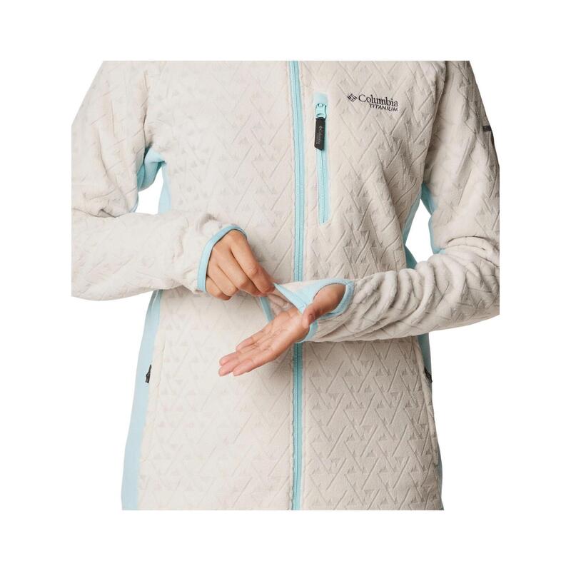 Bluza polarowa Titan Pass 3.0 Full Zip Fleece - piaskowy