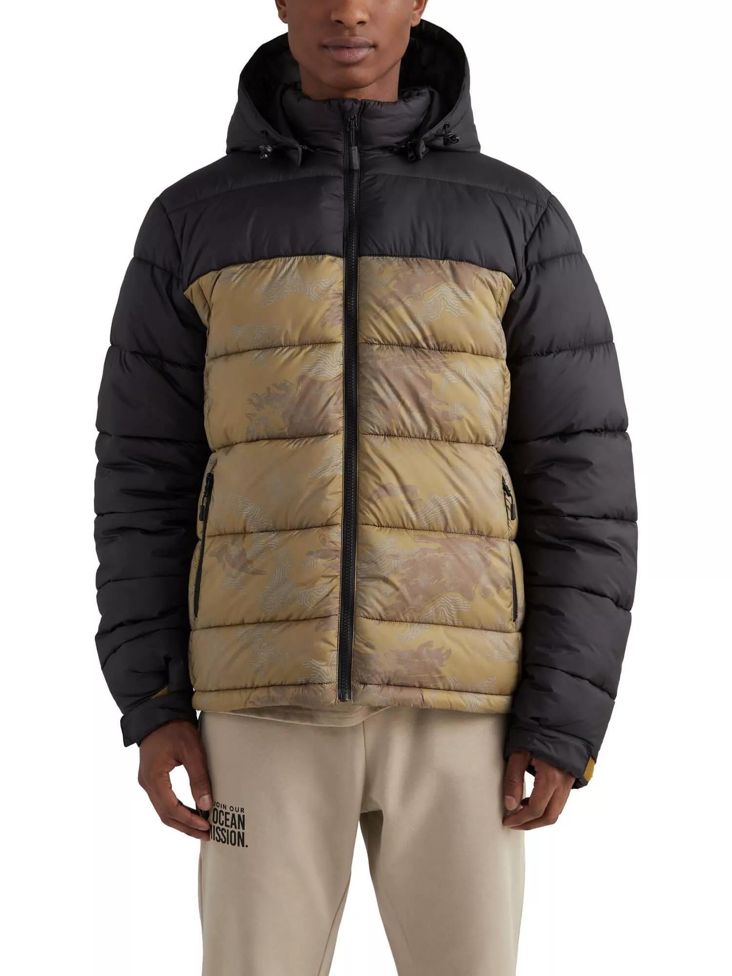 O'NEILL O'neill Manteaux O'RIGINALS FZ PUFFER JACKET  Hommes Brown Camo 1/6