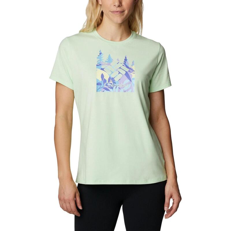 Koszulka sportowa z krótkim rękawem Sun Trek Ss Graphic Tee - zielona