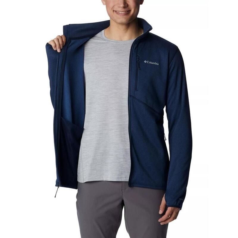 Bluza polarowa Park View Fleece Full Zip - niebieska