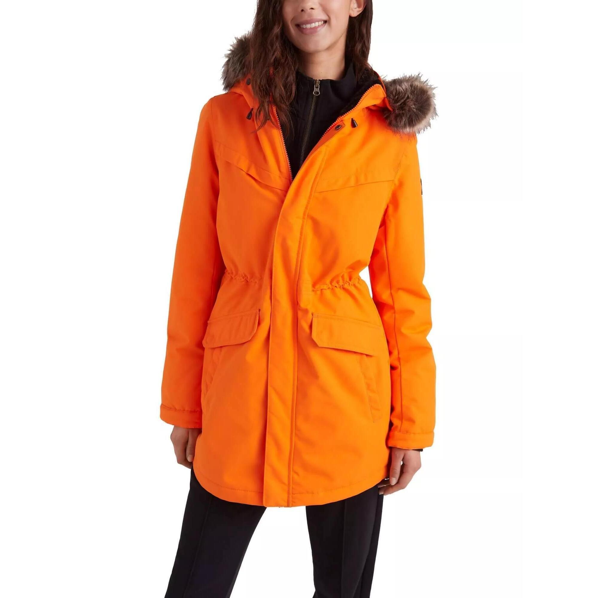 O'Neill - O'Neill O'Neill Manteaux Journey Parka  Femmes Puffin's Bill - Veste - Jaune|orange - S - Decathlon