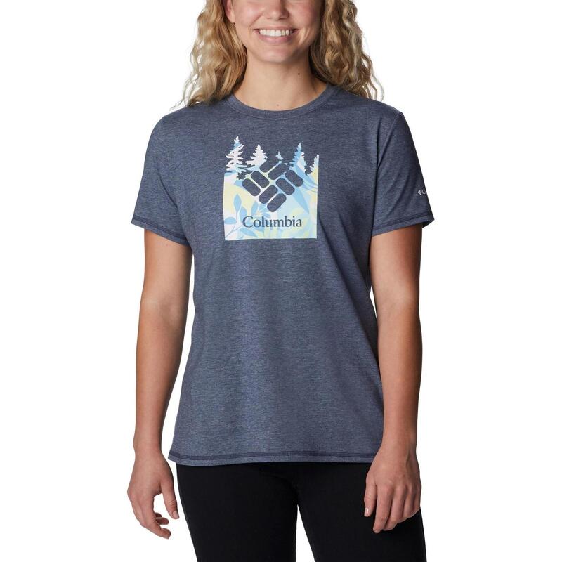 Koszulka sportowa z krótkim rękawem Sun Trek Ss Graphic Tee - niebieski