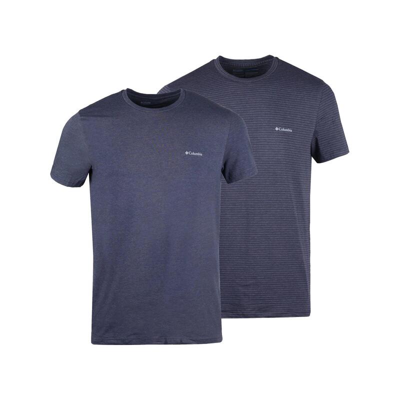 Kurzarm-T-Shirt 2PP Performance Cotton Stretch Top Herren - Schwarz