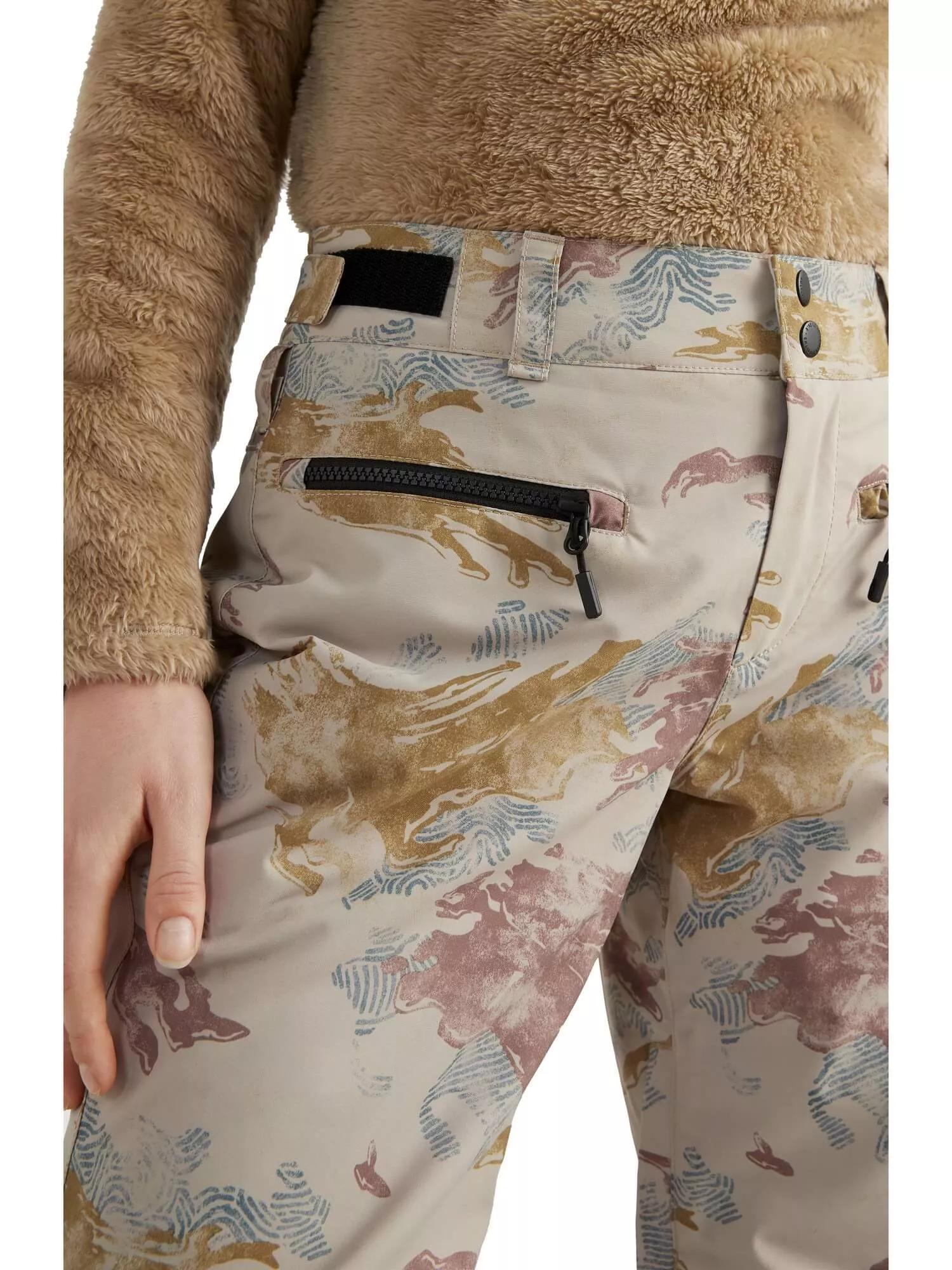 O'NEILL O'neill Pantalons GLAMOUR INSULATED PANTS  Femmes Light Camo 3/7