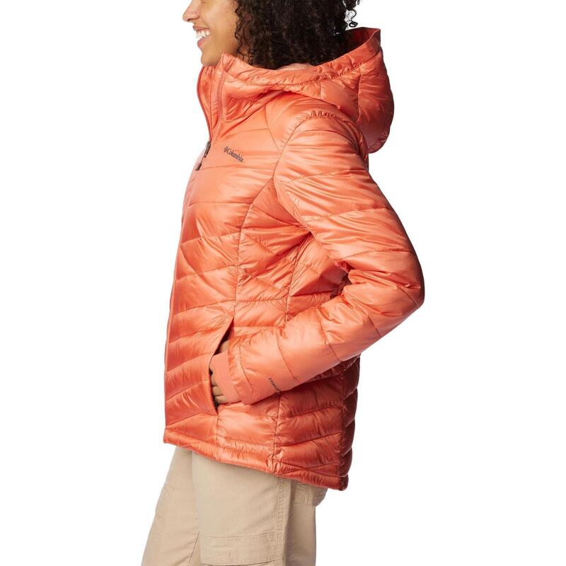 Wintermantel Joy Peak Hooded Jacket Damen - rosa