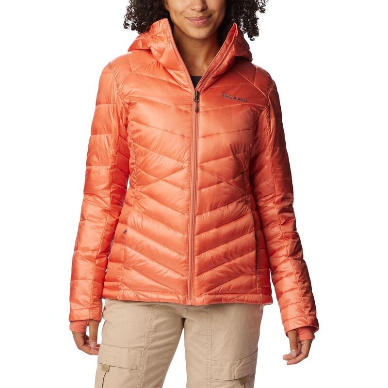 Wintermantel Joy Peak Hooded Jacket Damen - rosa