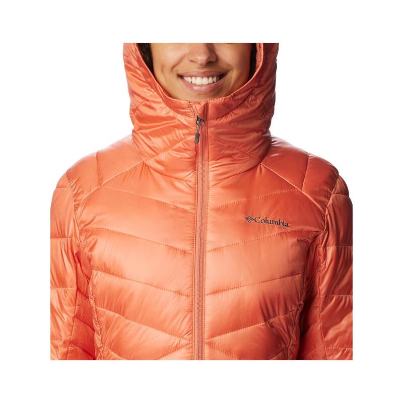 Wintermantel Joy Peak Hooded Jacket Damen - rosa