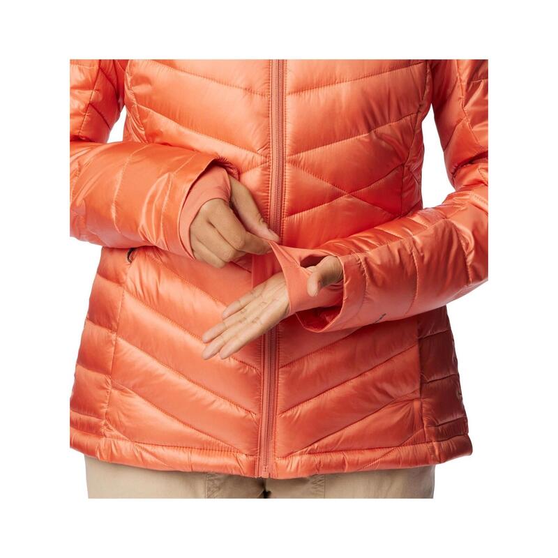 Wintermantel Joy Peak Hooded Jacket Damen - rosa