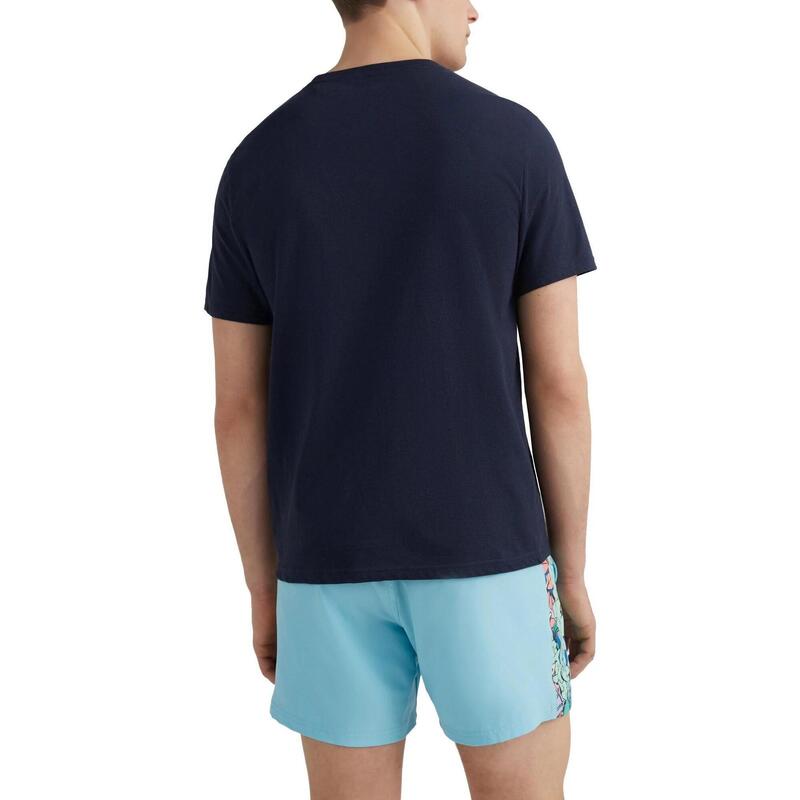 Kurzarm-T-Shirt Seareef T-Shirt Herren - dunkelblau
