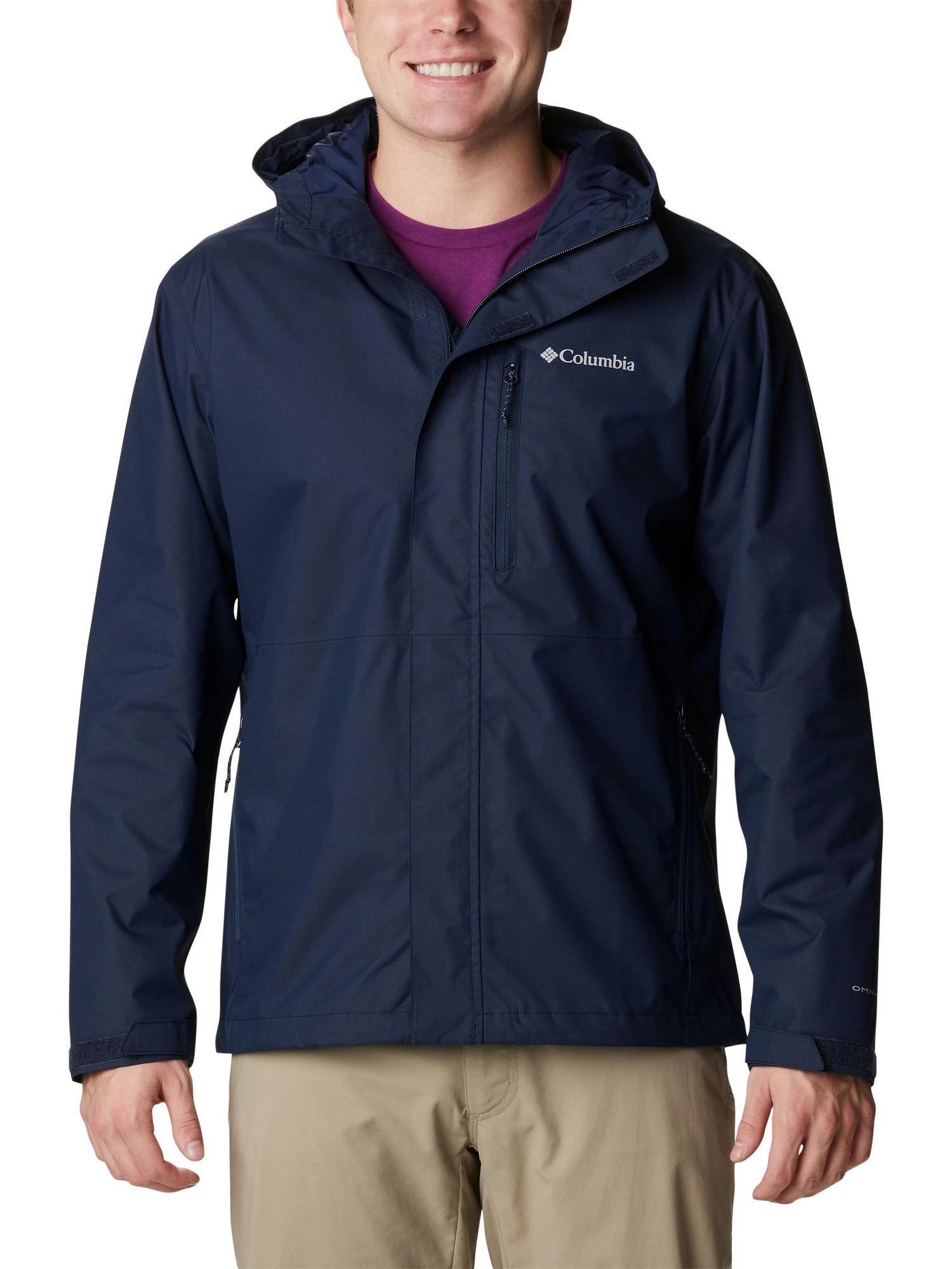COLUMBIA Regenmantel Hikebound Jacket Herren - blau
