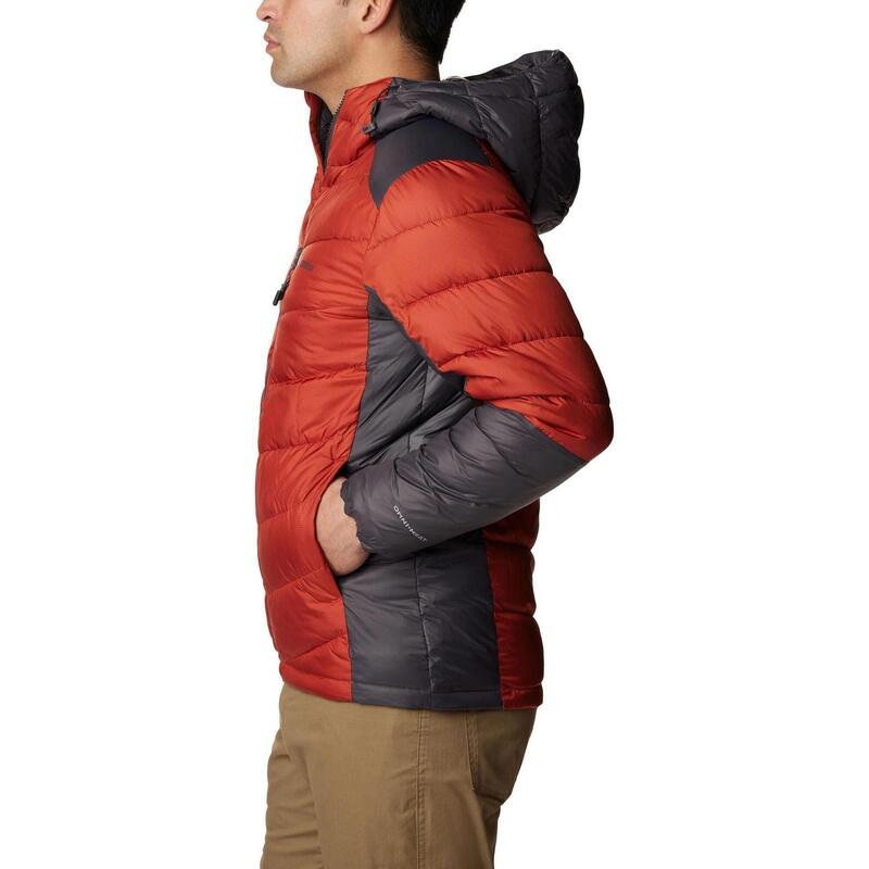 Straßenjacke Labyrinth Loop Hooded Jacket Herren - rot