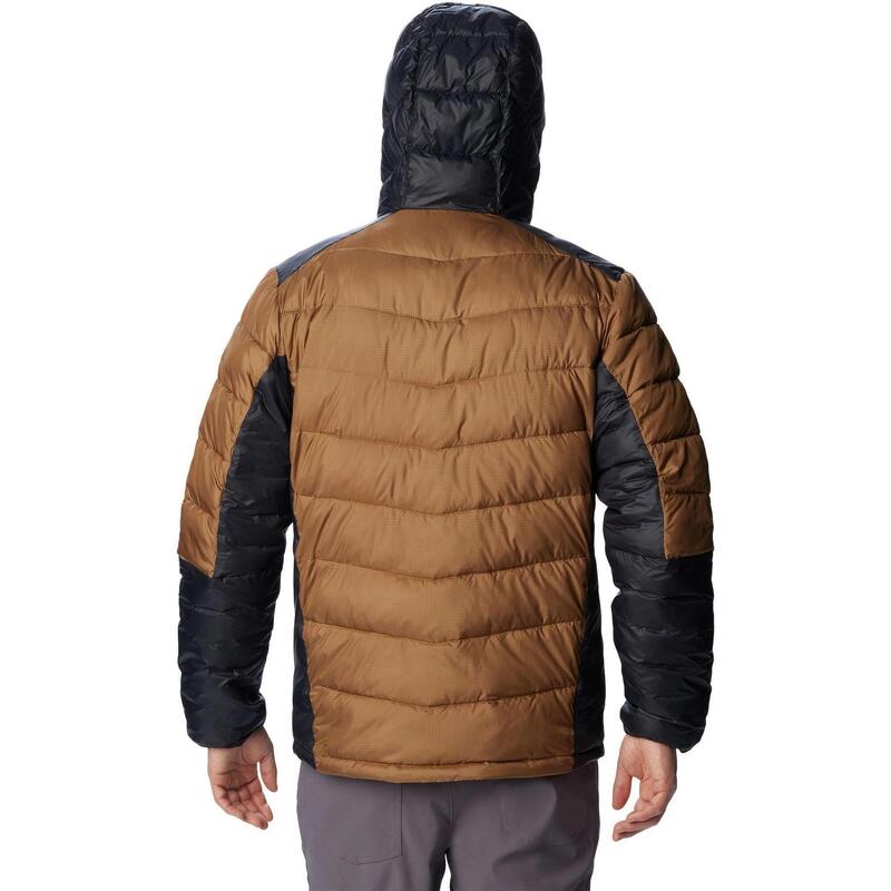 Straßenjacke Labyrinth Loop Hooded Jacket Herren - braun