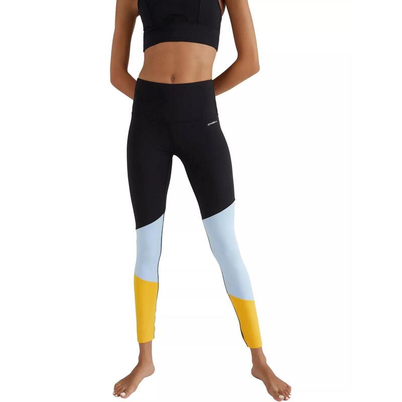 Spodnie sportowe Active Colorblock Legging - czarny