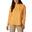 Langarm-Sportshirt Sun Trek Hooded Pullover Damen - orange