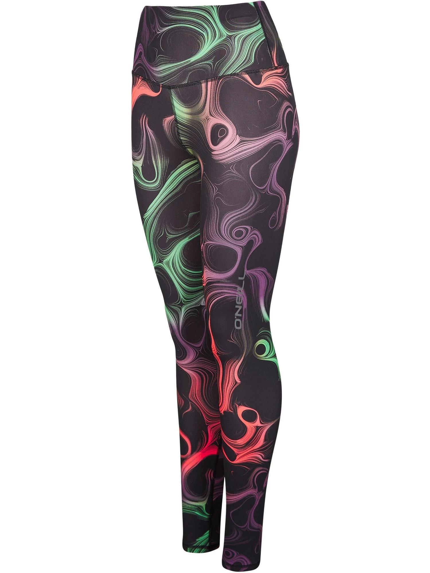 O'NEILL O'neill Pantalons TRAINING LEGGING  Femmes Black Coding MC 3/4