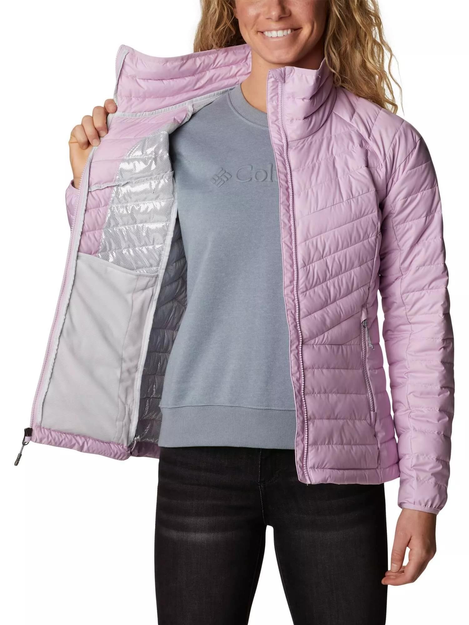 Mäntel Powder Lite II Full Zip Jacket Damen - rosa 4/5