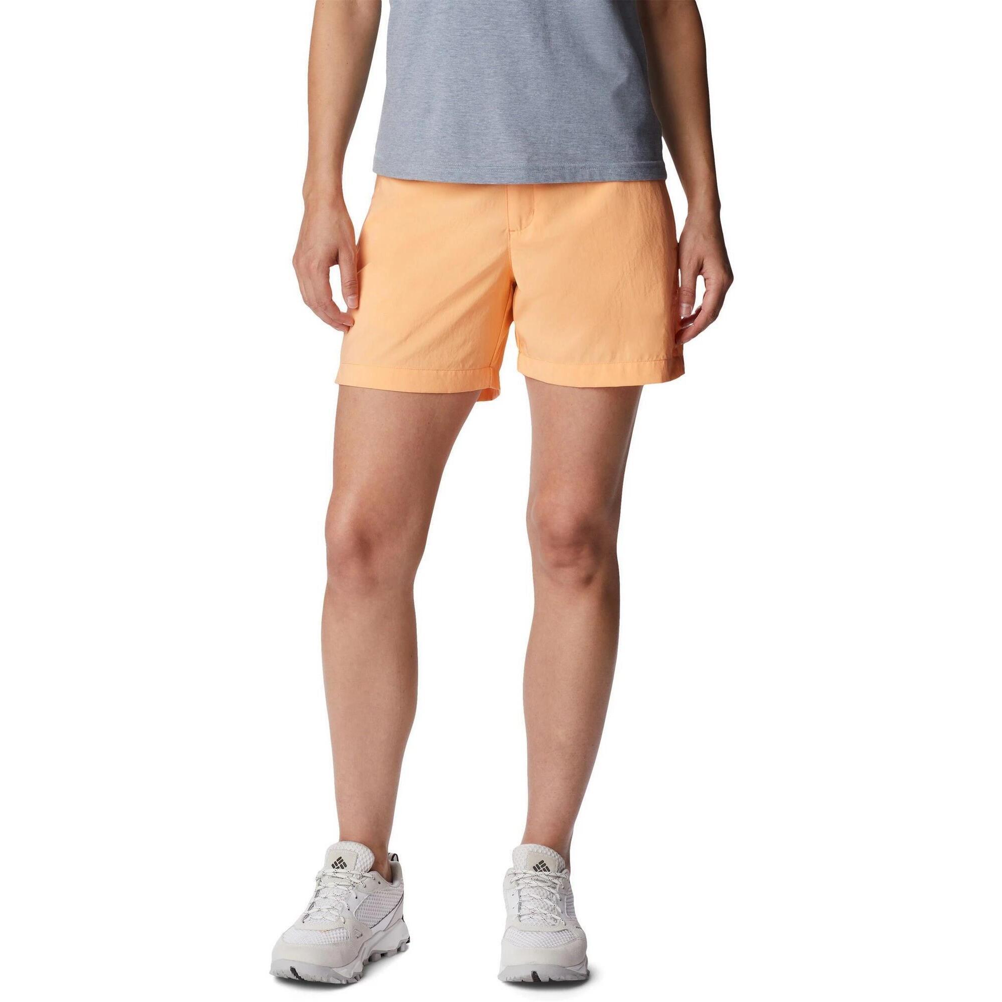 Columbia - Short De Randonnée Femme Silver Ridge Utility - Short - Rose - 36 Xs - Decathlon