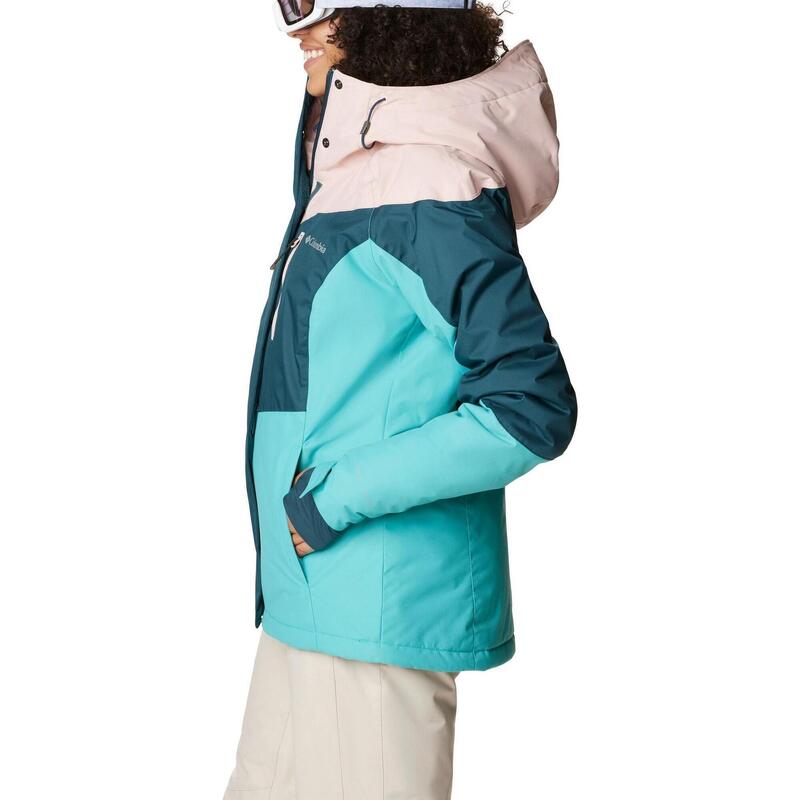 Kurtka narciarska Rosie Run Insulated Jacket - niebieska