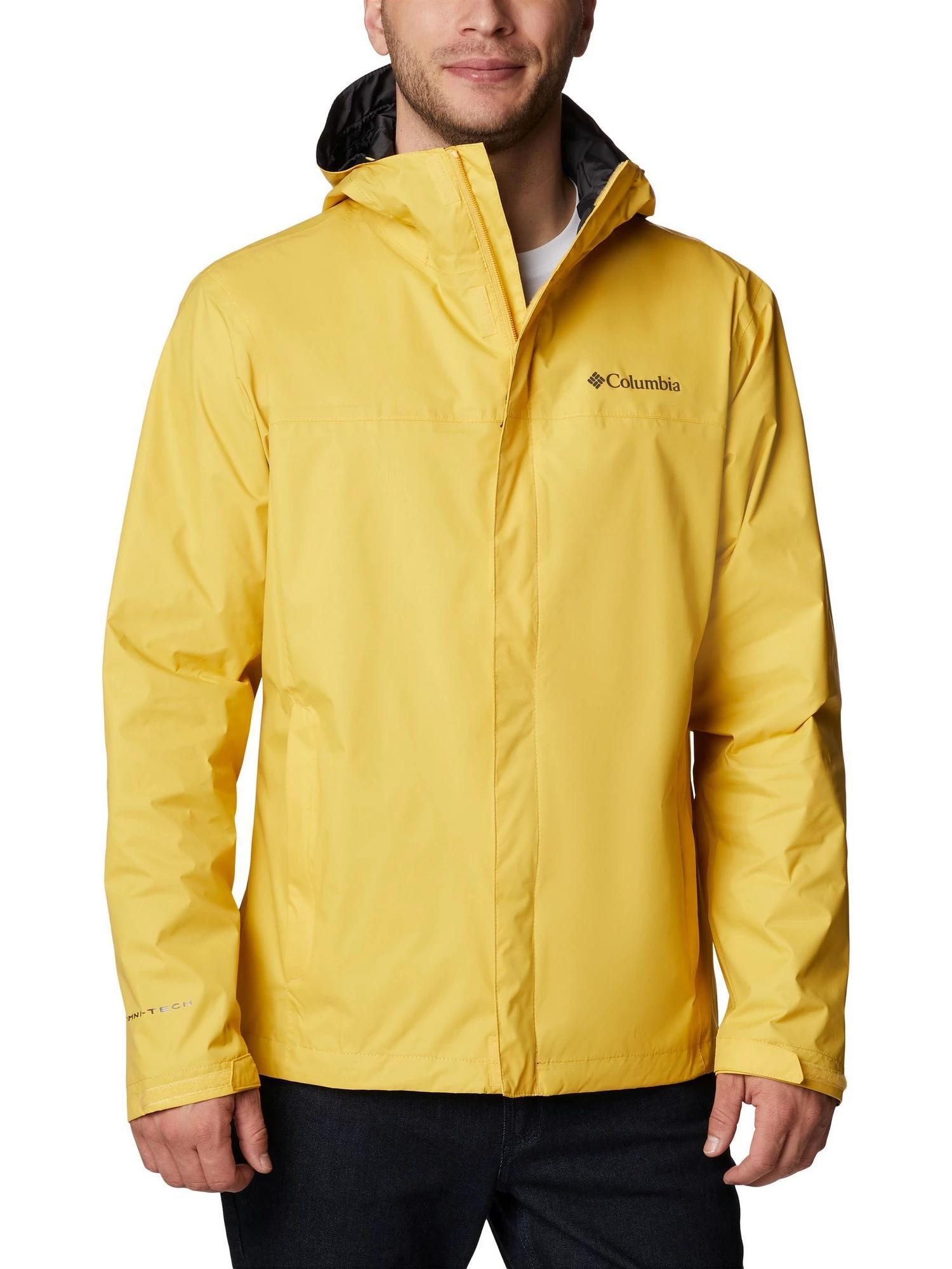 COLUMBIA Regenmantel Watertight II Jacket Herren - gelb