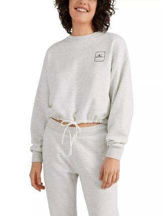 Pullover Cube Crew Damen - grau