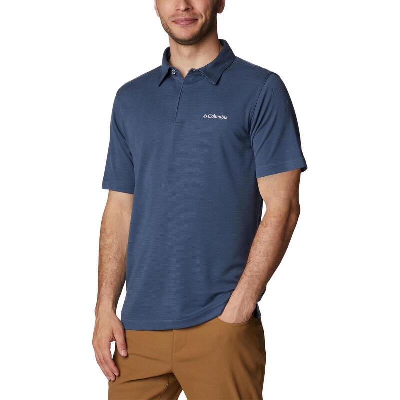 Koszulka z kołnierzykiem Sun Ridge Polo II - niebieska