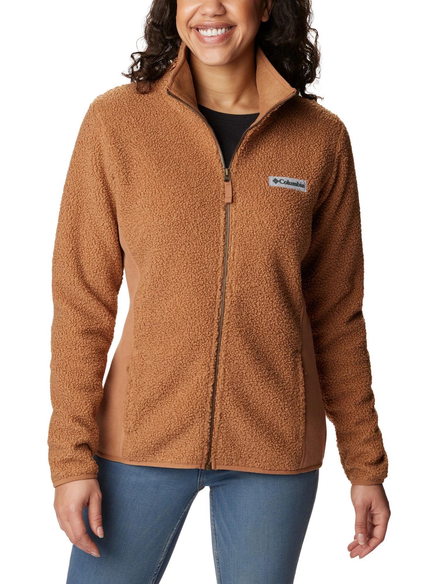 COLUMBIA Fleecepullover Panorama Full Zip Damen - braun