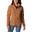 Fleecepullover Panorama Full Zip Damen - braun