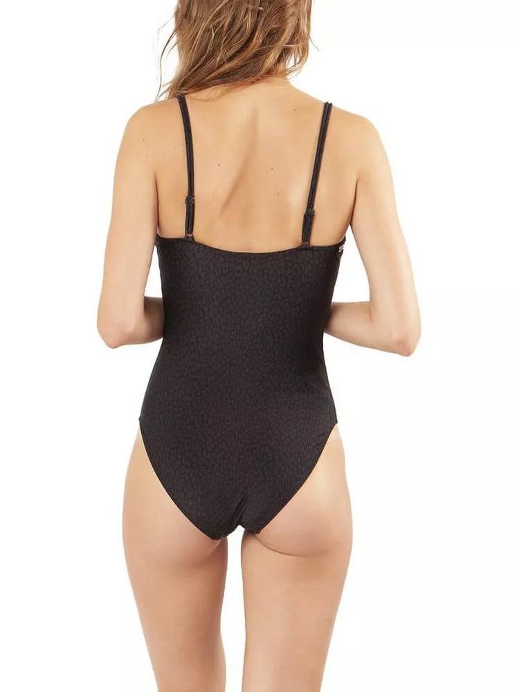 Bañador mujer Bathers V-Neck Onepice negro 2/3