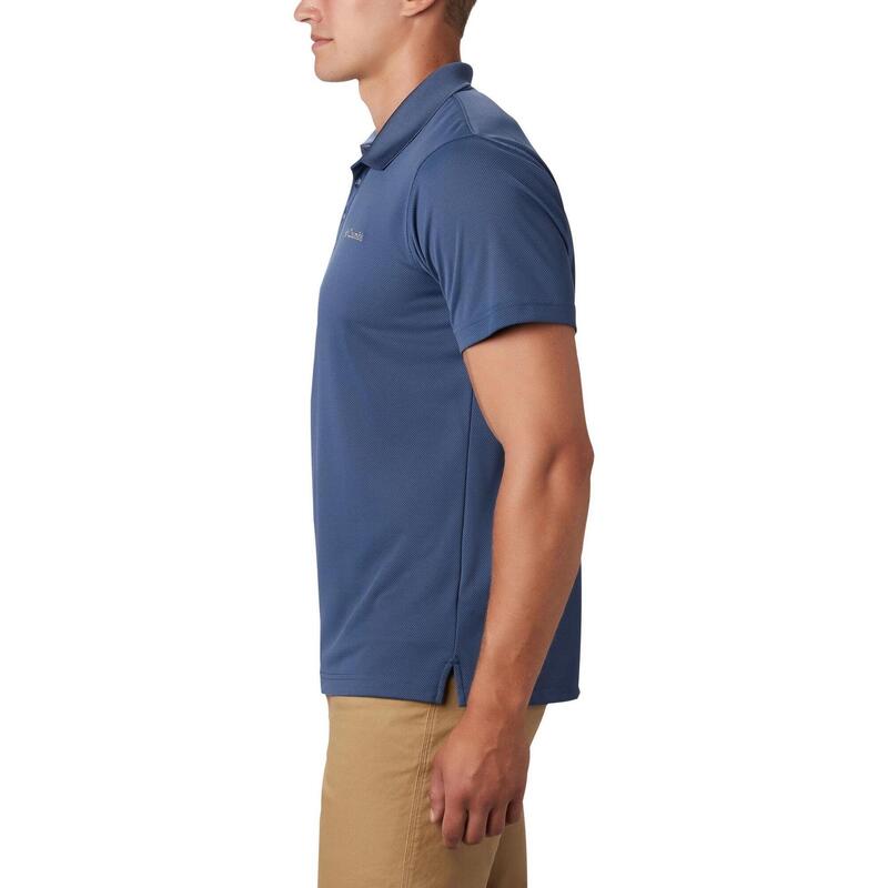 Koszulka polo z kołnierzykiem Utilizer - niebieska