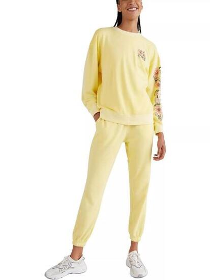Pullover Sunrise Crew Damen - gelb