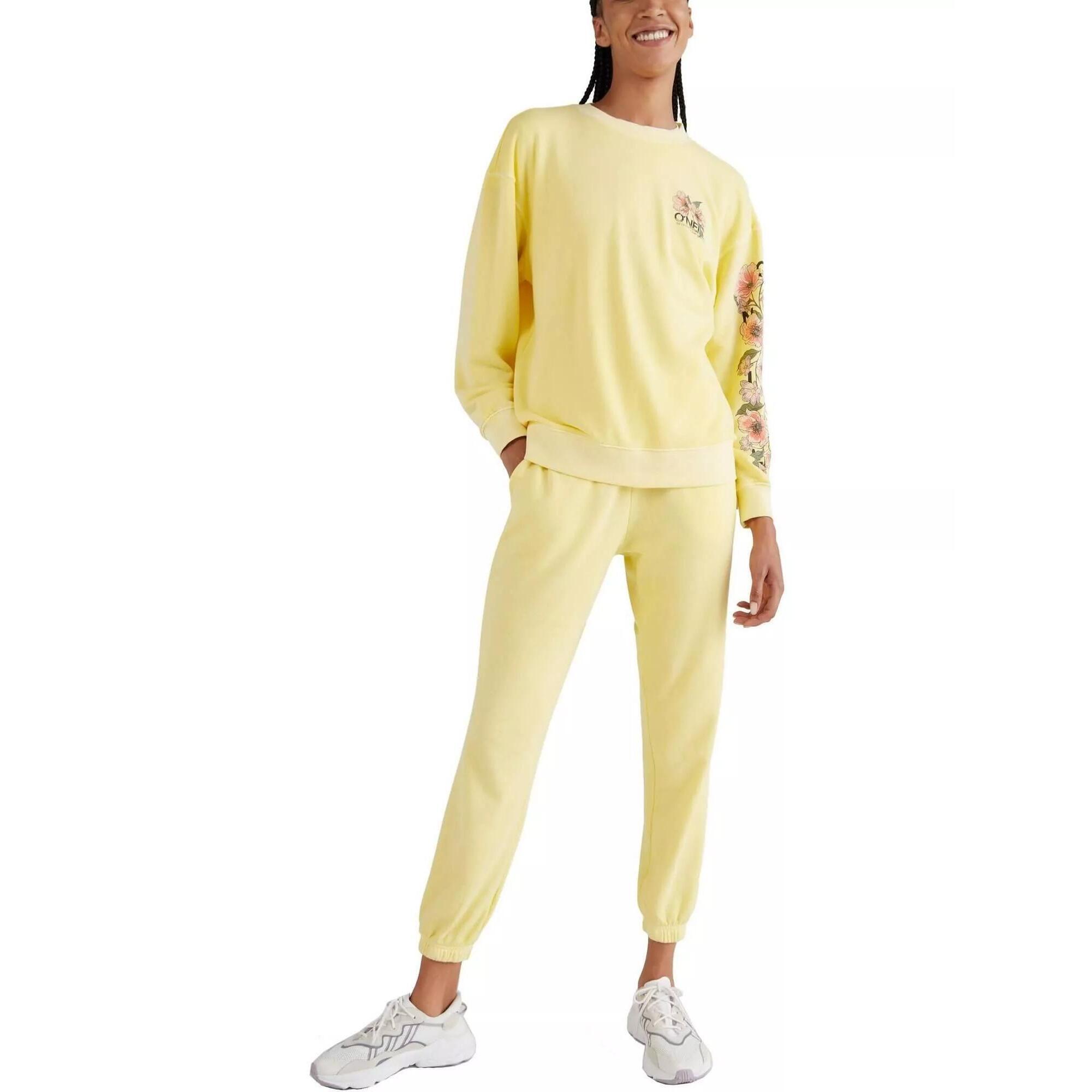 O'Neill - Pull-over Femme Sunrise Crew - Pull - Jaune - 40 M - Decathlon