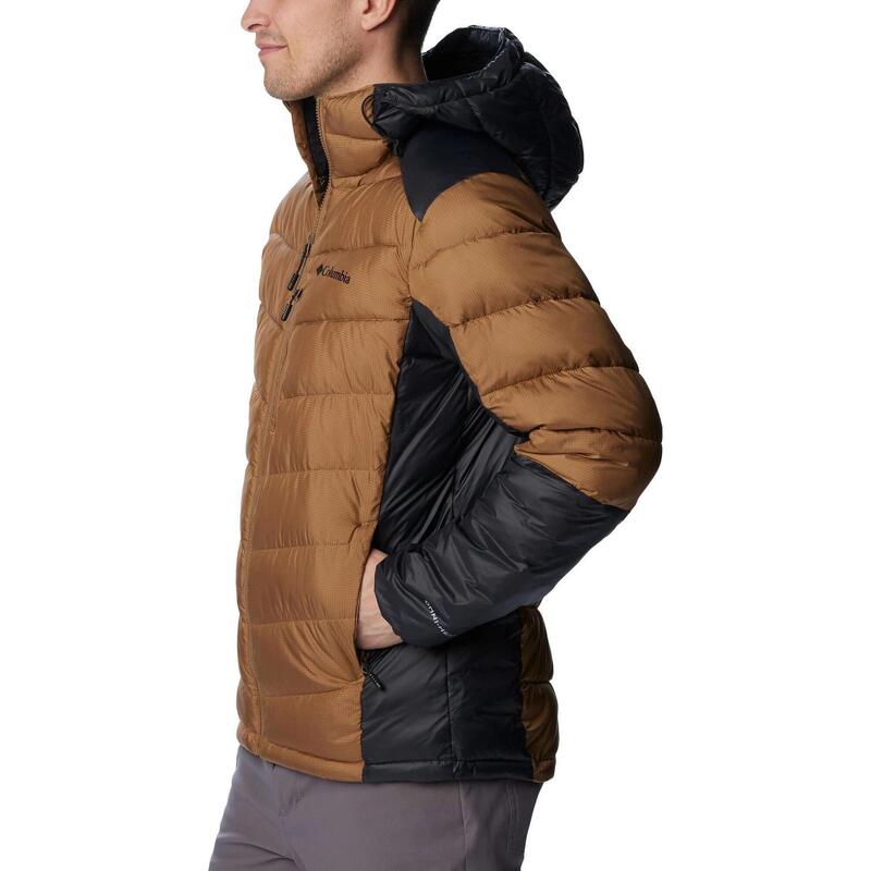 Straßenjacke Labyrinth Loop Hooded Jacket Herren - braun