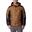 Straßenjacke Labyrinth Loop Hooded Jacket Herren - braun