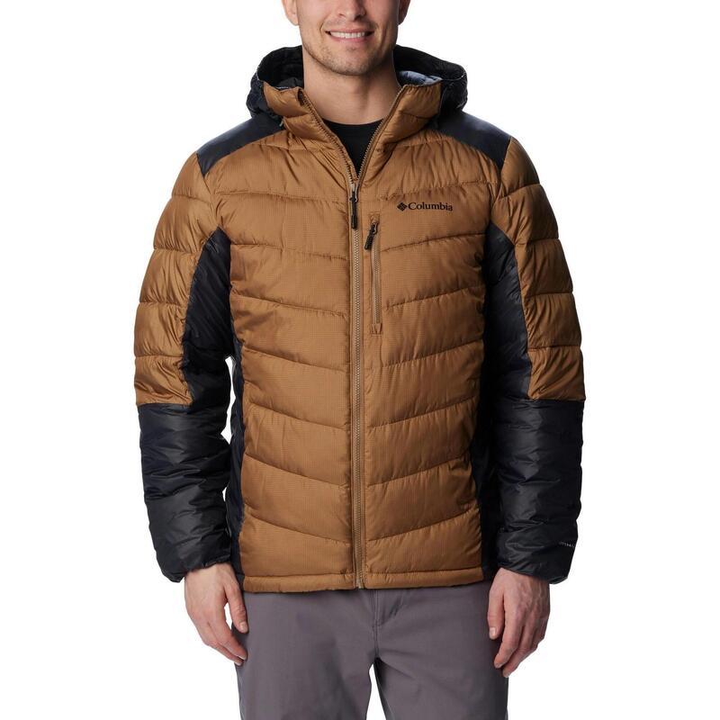 Straßenjacke Labyrinth Loop Hooded Jacket Herren - braun