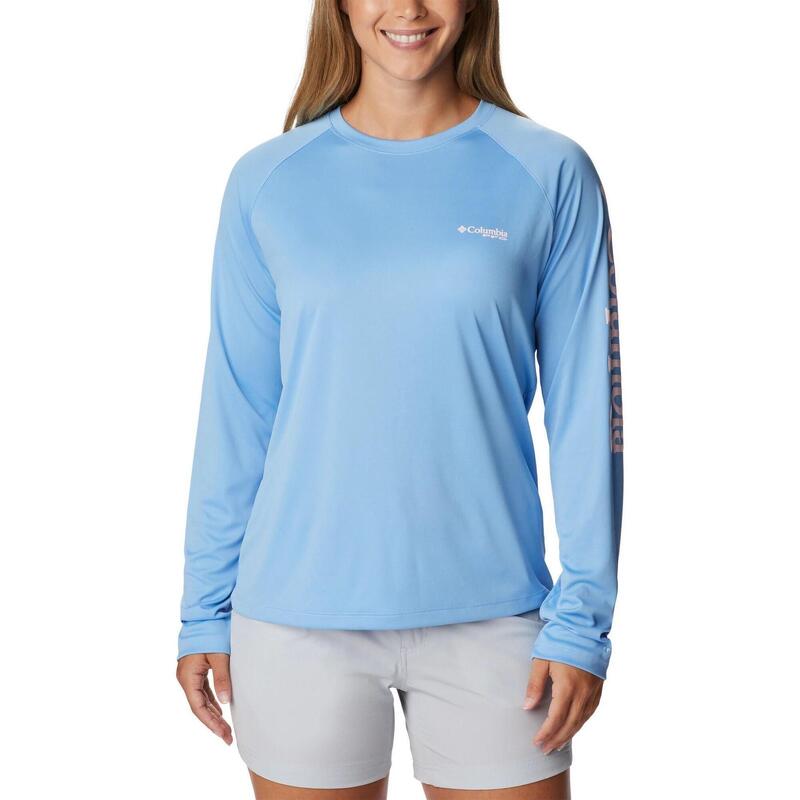 Langarm-Shirt Tidal Tee II Long Sleeve Shirt Damen - blau