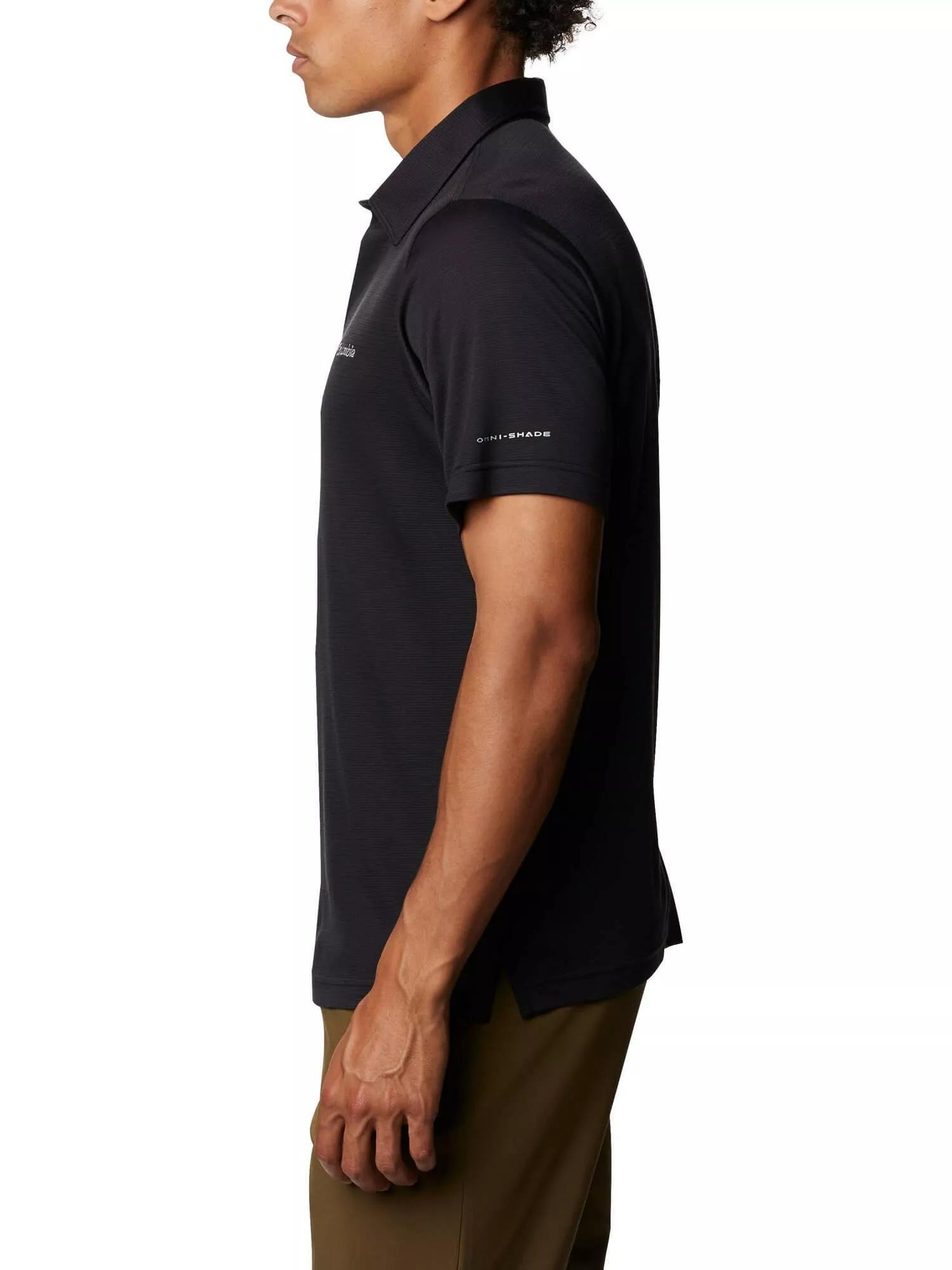 T-shirt męski Columbia Sun Ridge II z kołnierzem 3/6