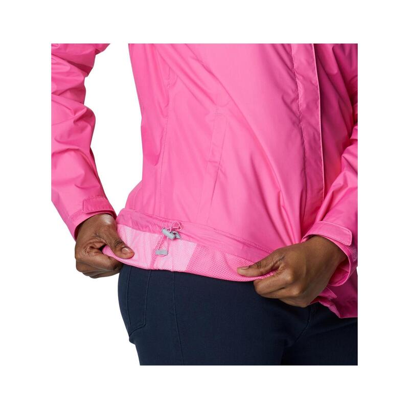 Regenmantel Arcadia II Jacket Damen - magenta