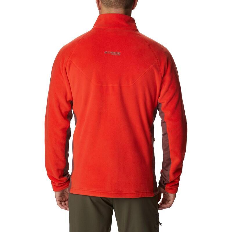 Polarowy sweter Titan Pass 2.0 II Fleece - pomarańczowy