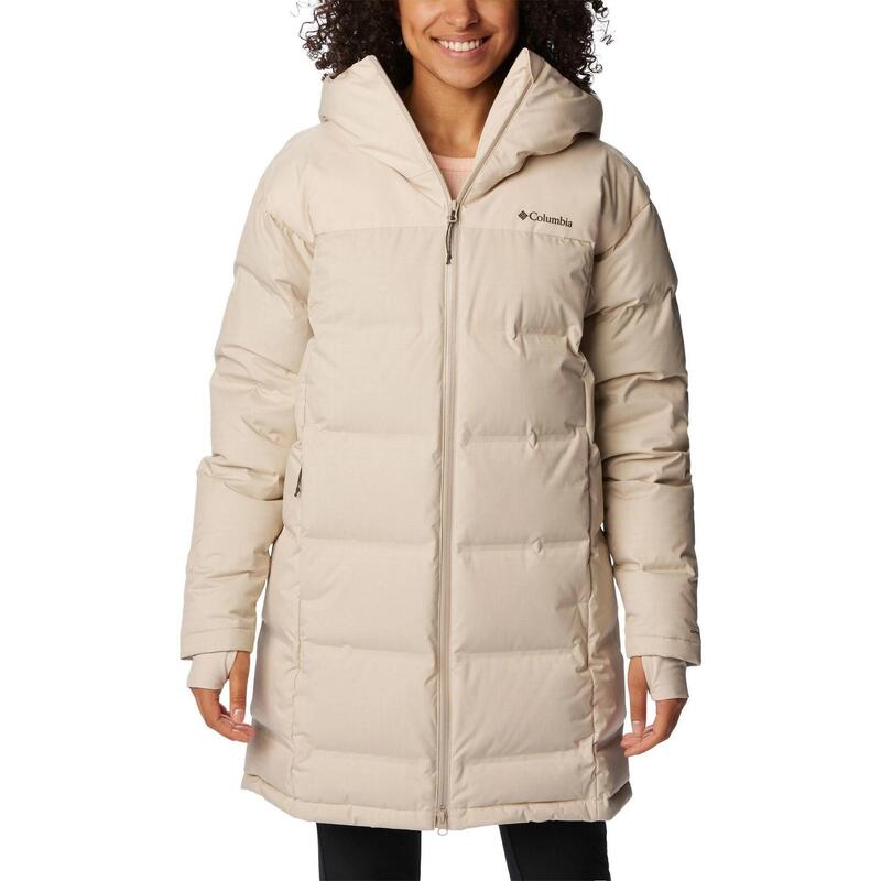 Kurtka puchowa Opal Hill Mid Down Jacket - piaskowy