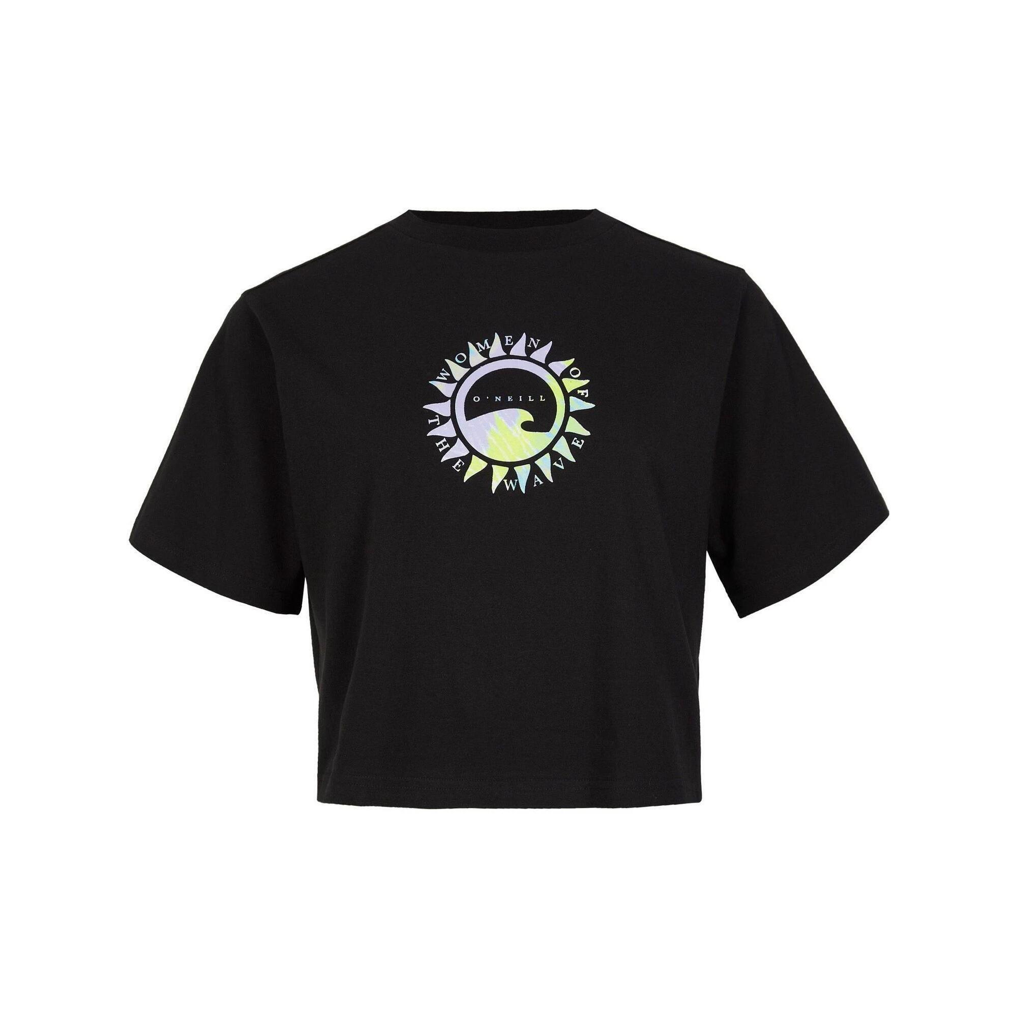 O'Neill - Crop Top Femmes Wow - T-shirt Manches Courtes - Noir - 42 M/l - Decathlon