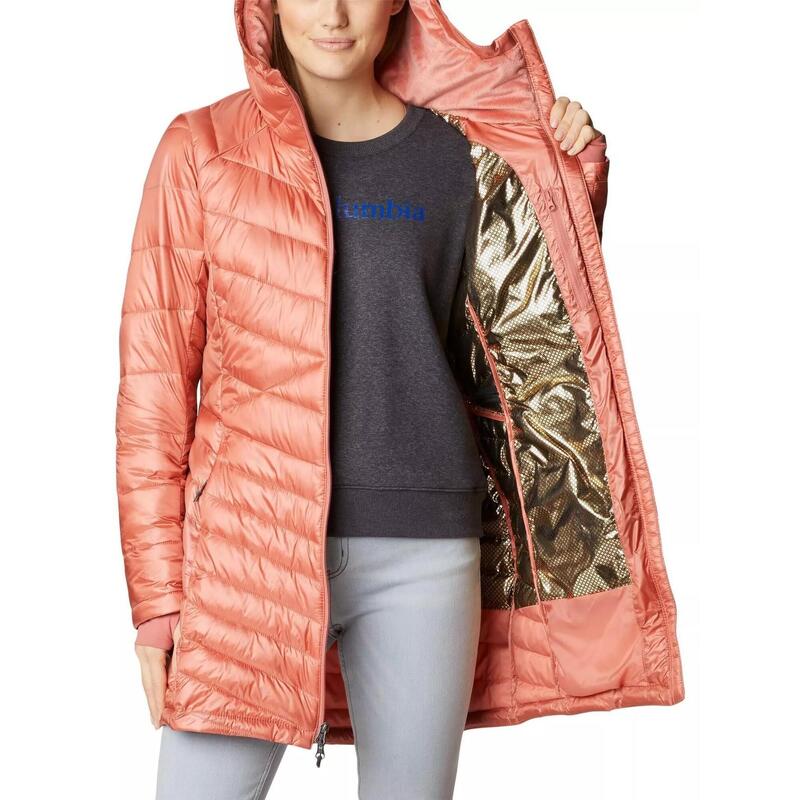 Wintermantel Joy Peak Mid Jacket Damen - rot