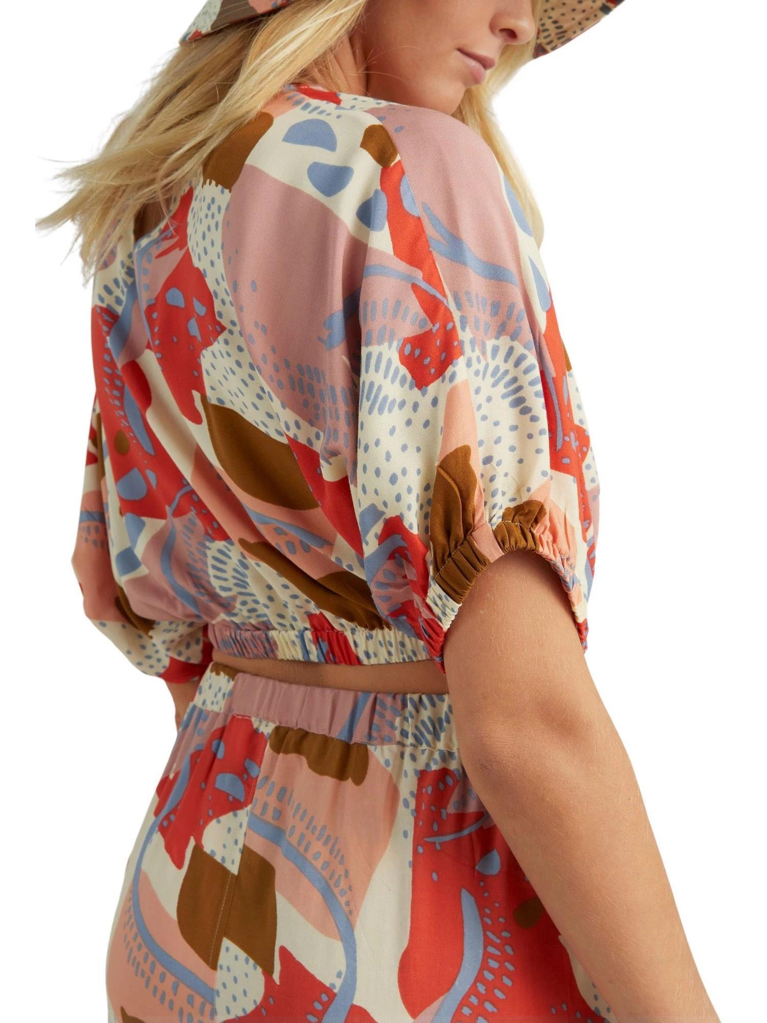 O'NEILL O'neill Hauts TIDDA WOVEN TOP  Femmes Patchwork print 3/7