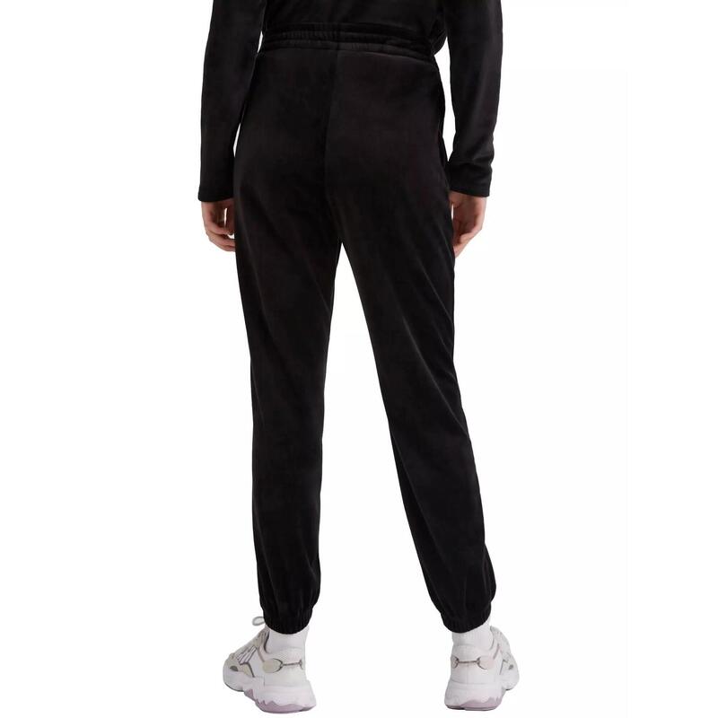 Trainingshose Velour Pants Damen - Schwarz