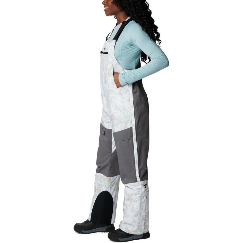 Skihose Highland Summit Bib Damen - weiß