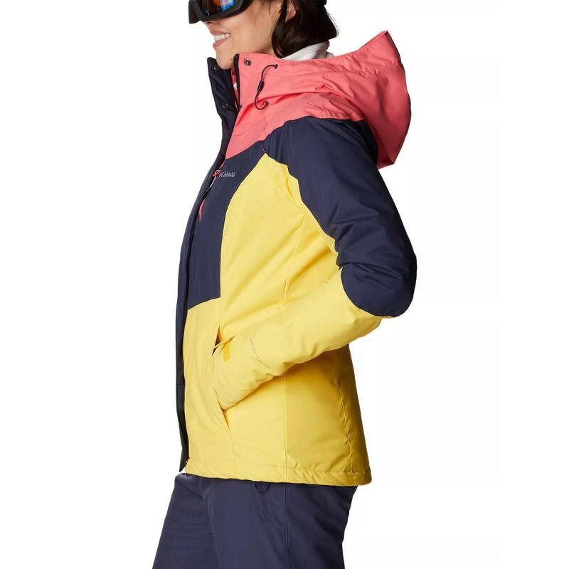 Skijacke Rosie Run Insulated Jacket Damen - blau