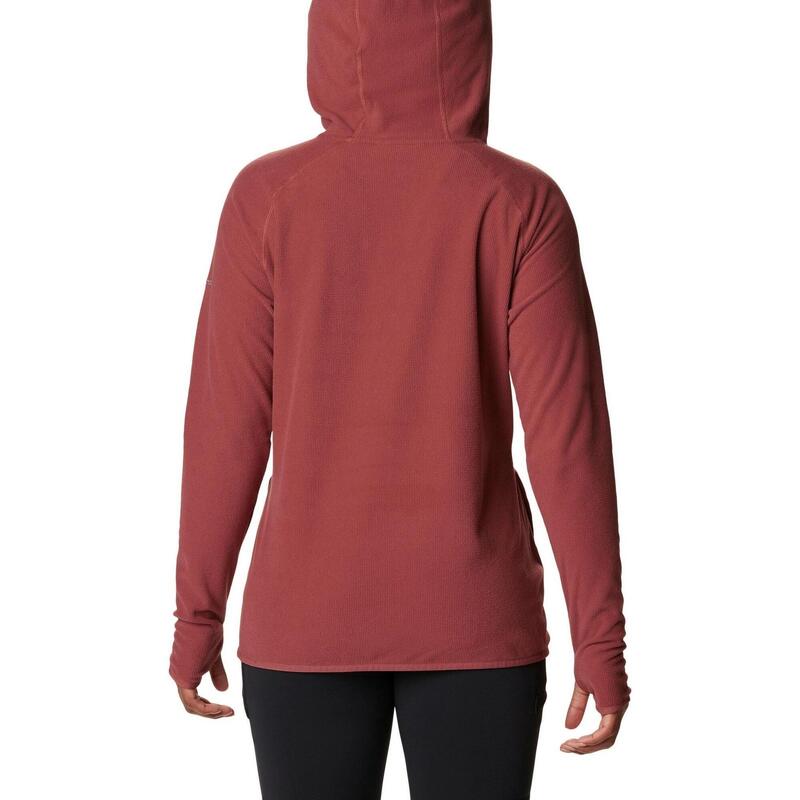 Pullover Back Beauty Hoodie Damen - rot