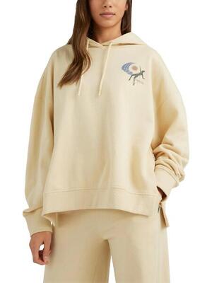 Kapuzenpullover Bunji Hoodie Damen - gelb